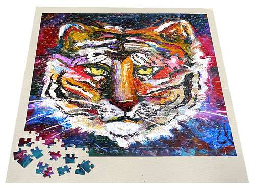 Puzzle Manufacturers Introduces New Square 500 piece Custom Printed Puzzle Size