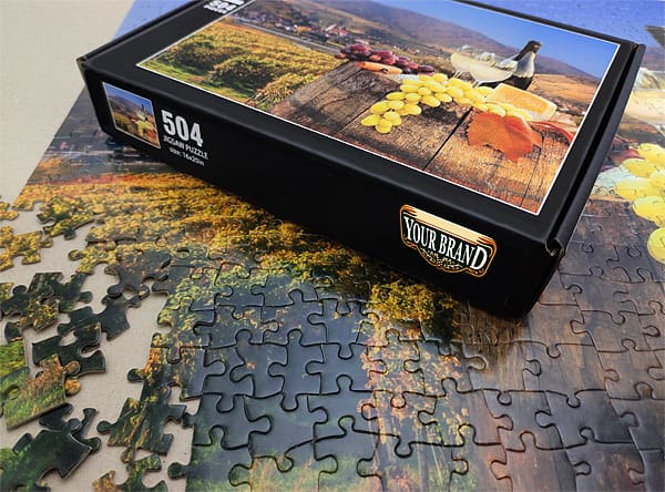 Vineyard custom printed puzzle